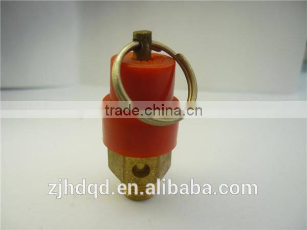 brass safety valve .10-20kgs pressure ,M1/4".3/8"1/2".for air compressor
