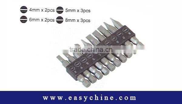 45 Cabon Steel Screwdriver Bits Set