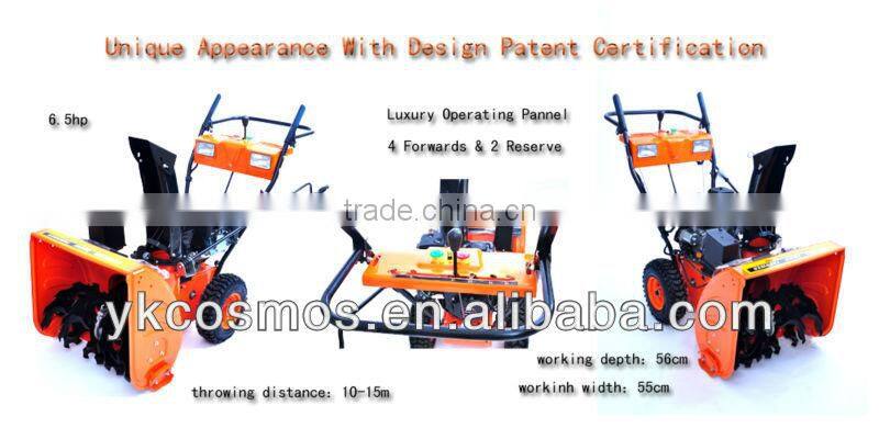 Gasoline engine 6.5hp loncin snow blower