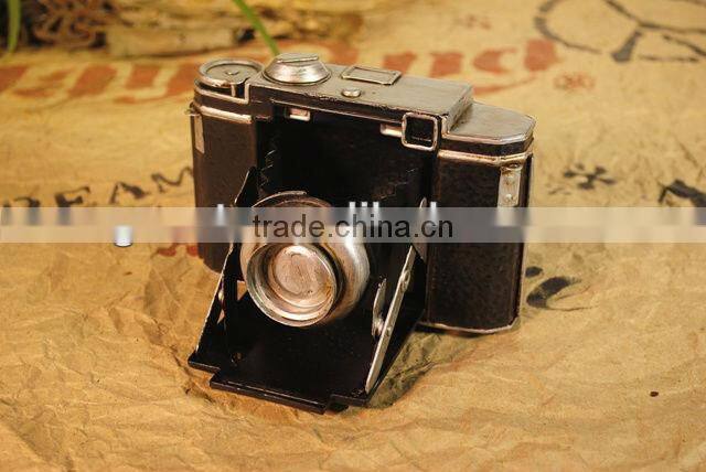 Antique fine art classic iron camera model