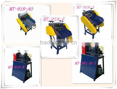 CE wire Stripper machine Peeling for copper with Six Blades (MT-918-KOB)