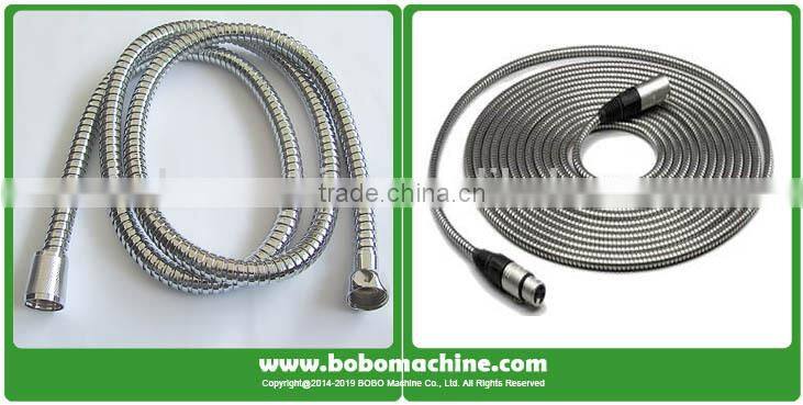 Machine for flexible metal conduit