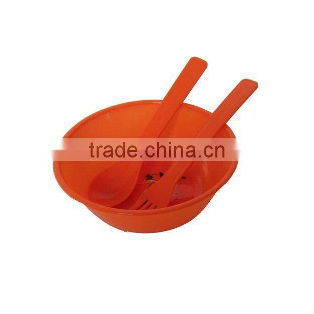 6pcs plastic rectangle plate picnic tableware set