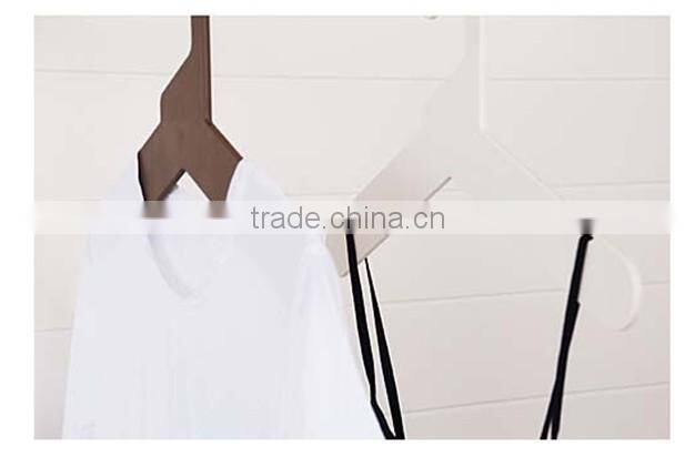 fashionable simple design clothes hanger 2pcs set