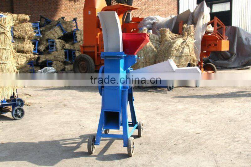 New dual functional motor operated chaff cutter for hay