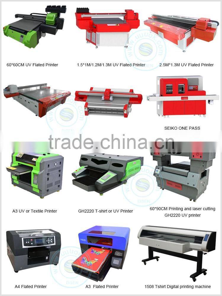 Large format high precision UV machine glass printing