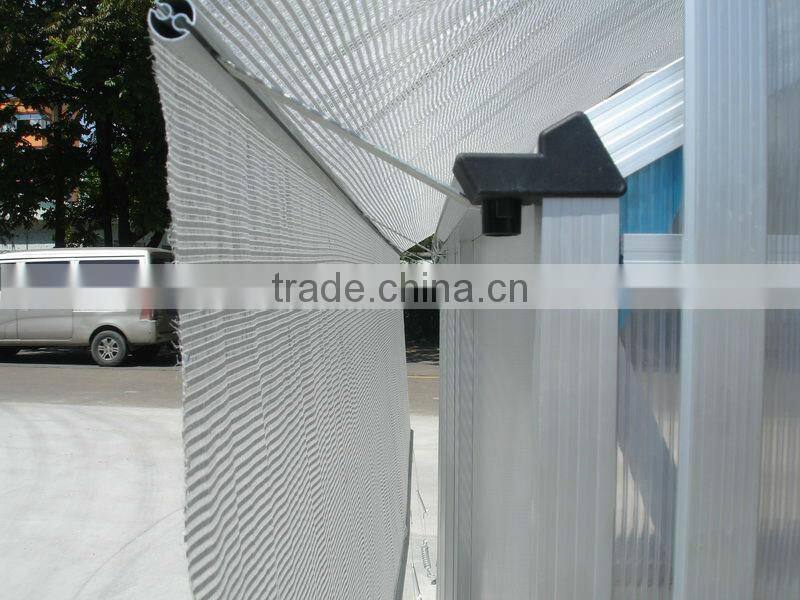 latest 6mm polycarbonate sheet aluminium greenhouse HX66125-5