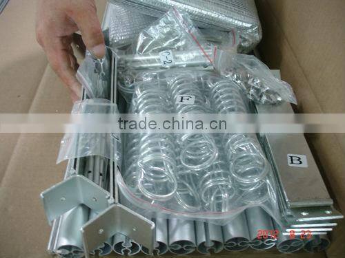 High-end Sun Resistance Commercial Waterproof Polycarbonate Greenhouse Sunshade with Aluminium Frame for Sale