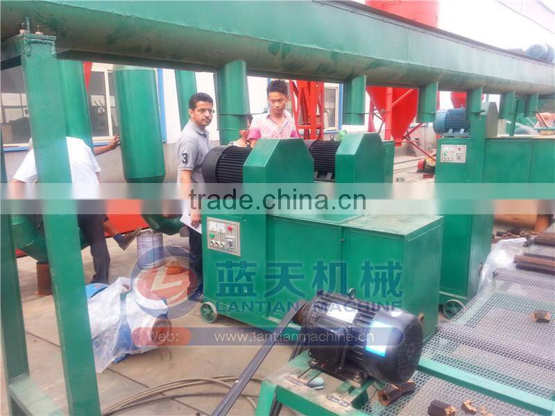 Not contain any chemical additives make sawdust briquettes machine/rice husk charcoal briquette making machine