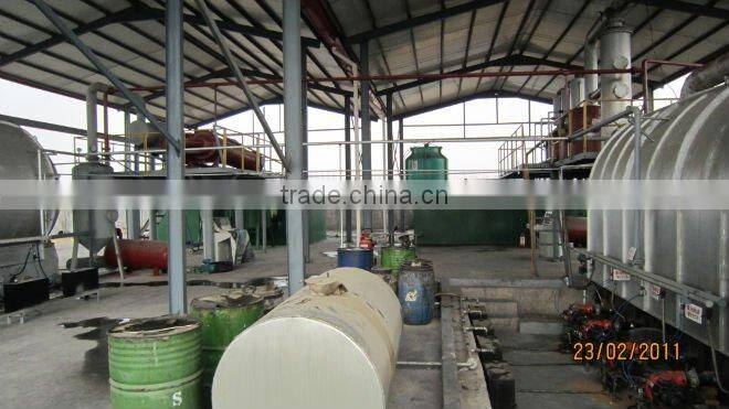 continous waste rubber disposal equipment