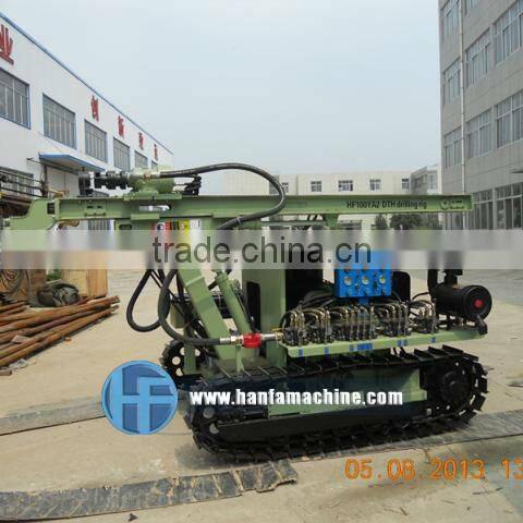 Crawler type mine drilling rig HF100YA2, high speed