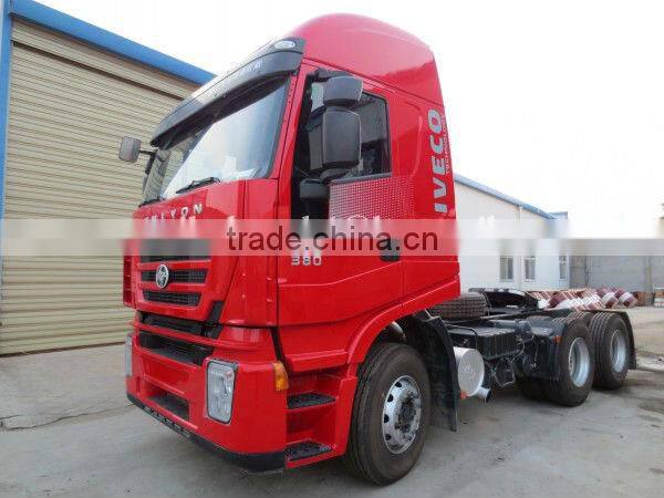 380Hp DONGFENG KINLAND LNG 6*4 Container Trailer Tractor