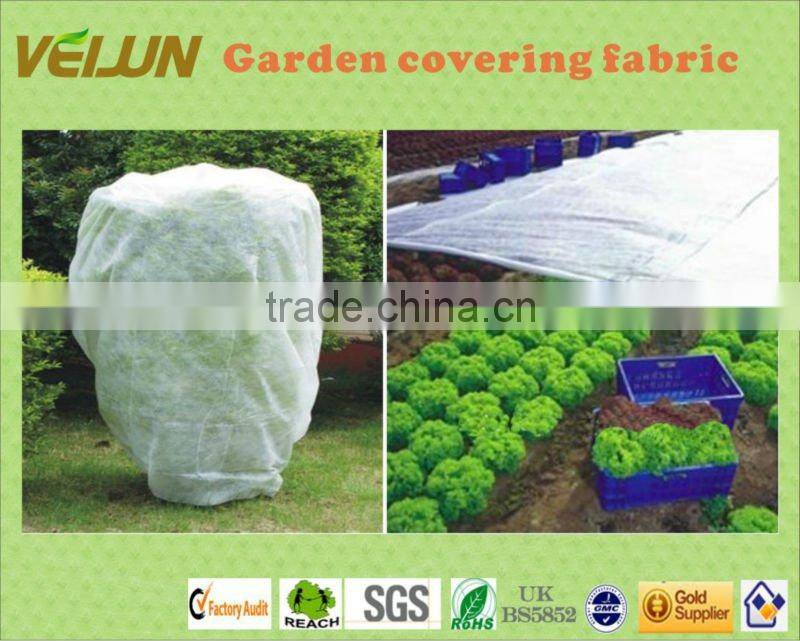 White 30gsm spunbond fabric for garden covering