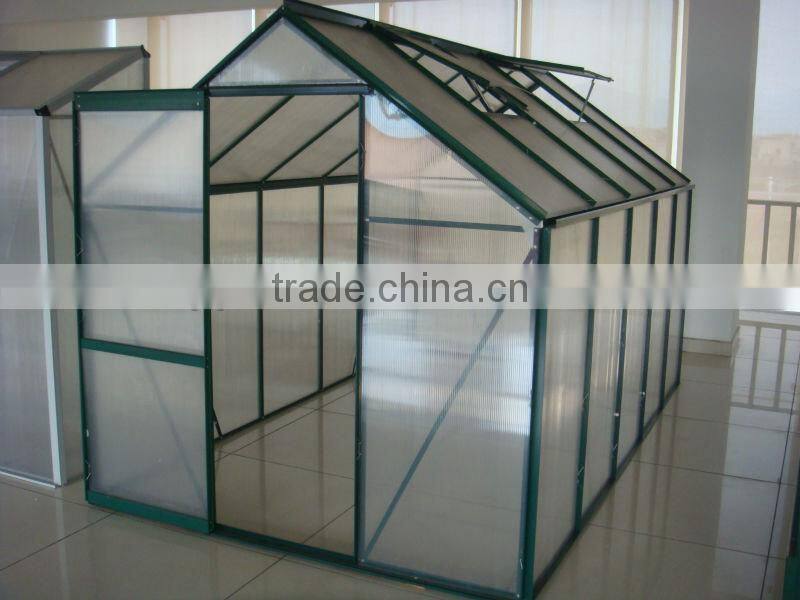 Basic Aluminium compact walk-in greenhouse