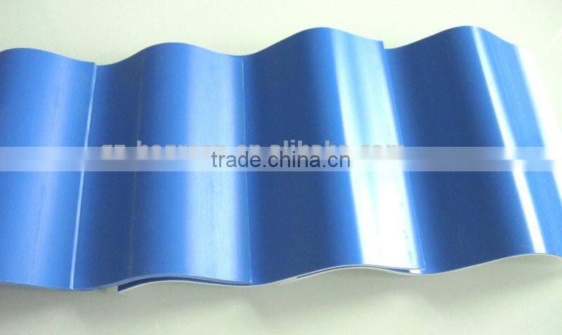 professional corrugated black anti-uv excellent insulation used industrial pvc corrugated roofing sheet