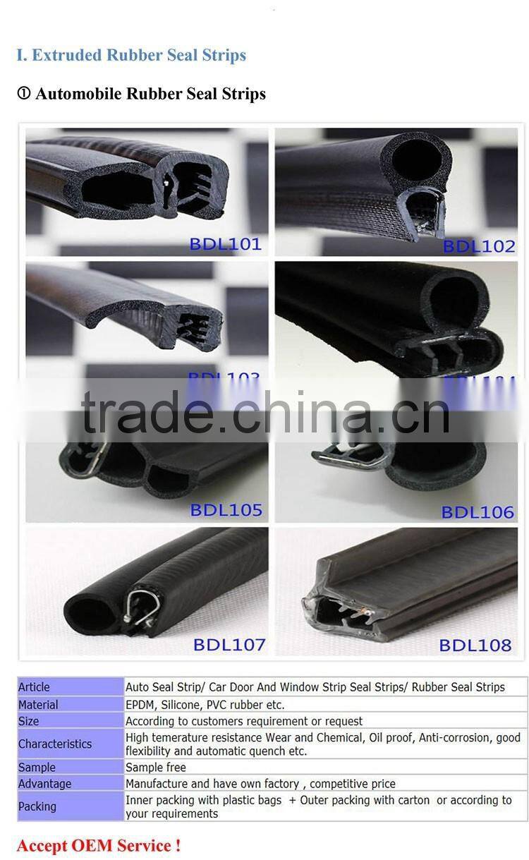 Custom extruded hydraulic oil lip silicone rubber seal