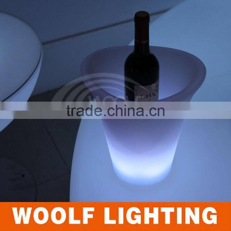 Young People Loved Outdoor Bar LED Lighting Ice Bucket
