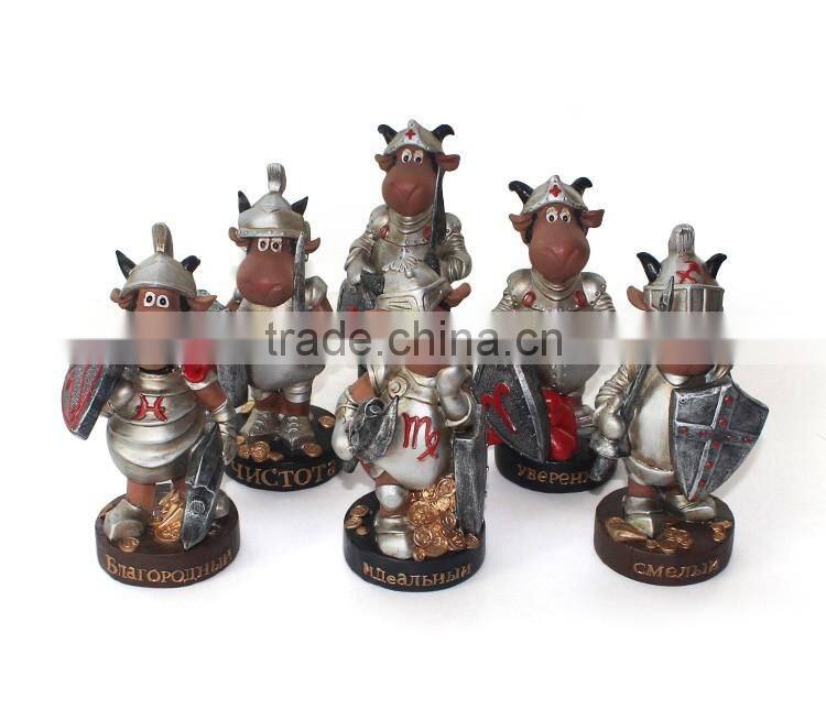 Russia design cartoon soldier figurine