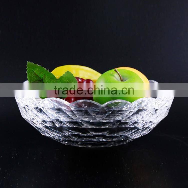 TOP SALE OEM quality simple design crystal fruit stand directly sale