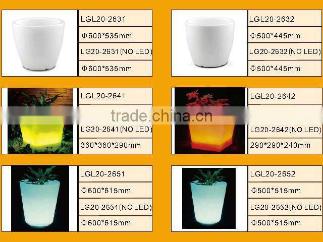 LED Outside Large Flower Pots LGL94&95