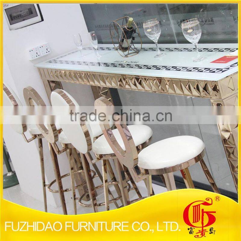 New big side View Marble wedding table with meeting