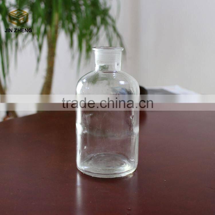 Wholesale narrow mouth clear glass reagent bottle 500ml cheap