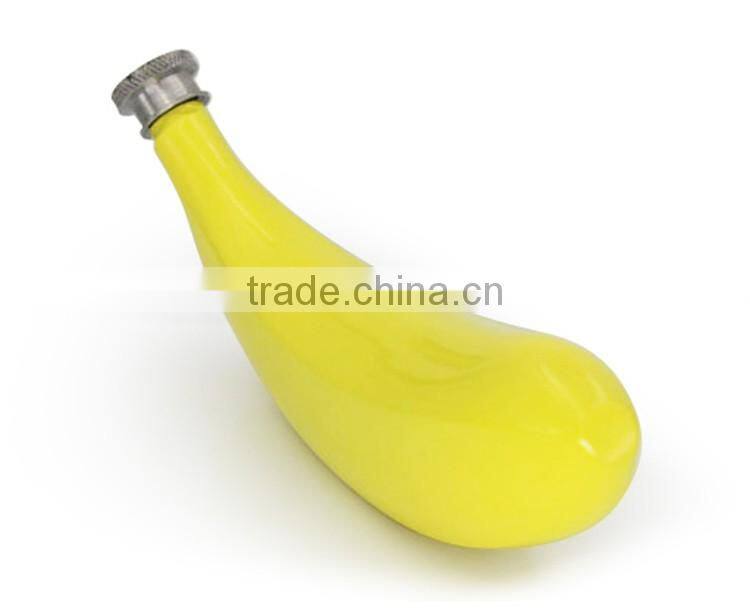 Bananas stainless steel hip flask, 5 OZ stainless steel flagon banana hip flask