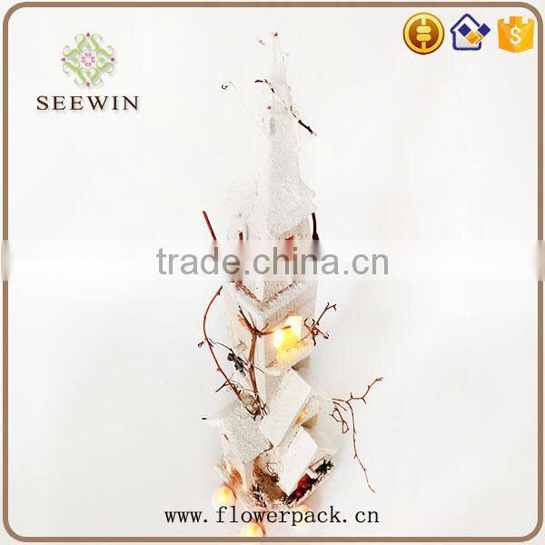 The snow cap room lamps and lanterns Christmas decoration