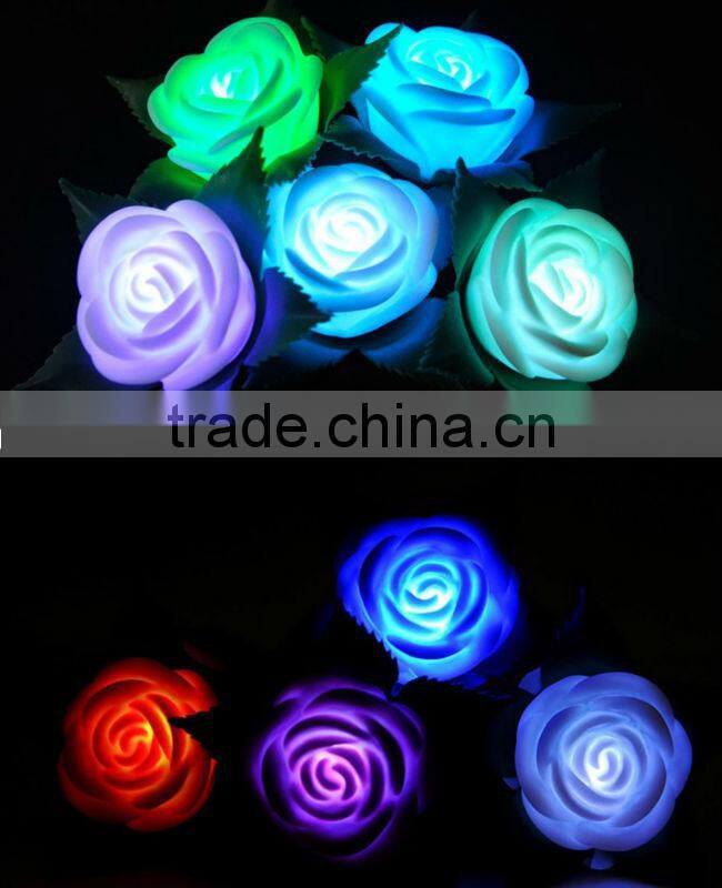 Supply Creative fashion LED rose light