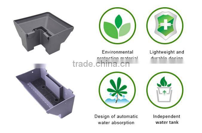 garden supply plastic pots for nursery plants hydroponics system vertical plant pots plastic