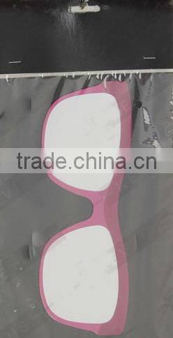 Creative Mirror Sticker Sunglasses