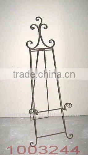 antique stading display metal easels