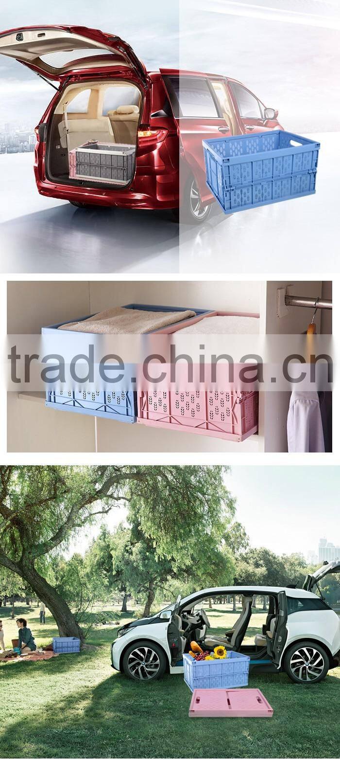 emc foldable crates, plastic foldable crates with different sizs