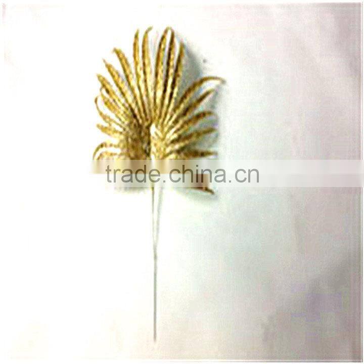 Festive Christmas flower artificial palm tree leaves