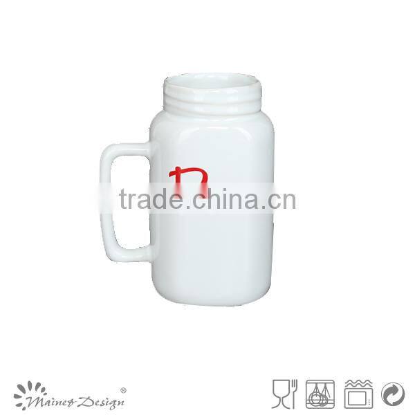 19oz stoneware ceramic empty juice bottles wholesale