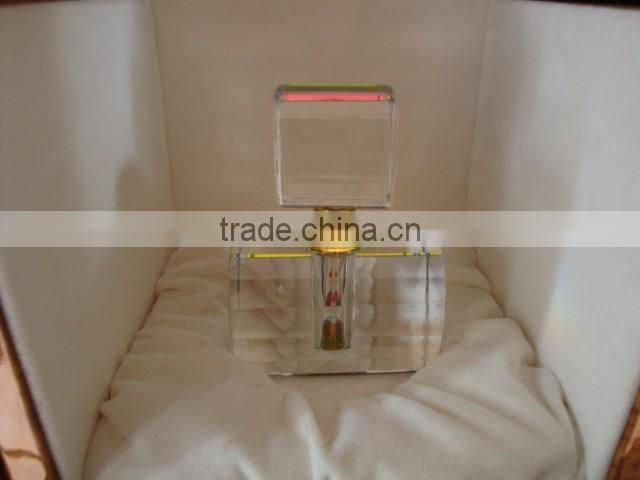 nice new k9 crystal diamond facet glass perfume bottle