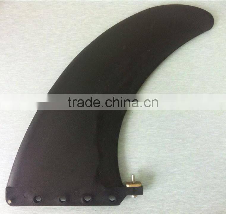 Solid nylon surfboard fins