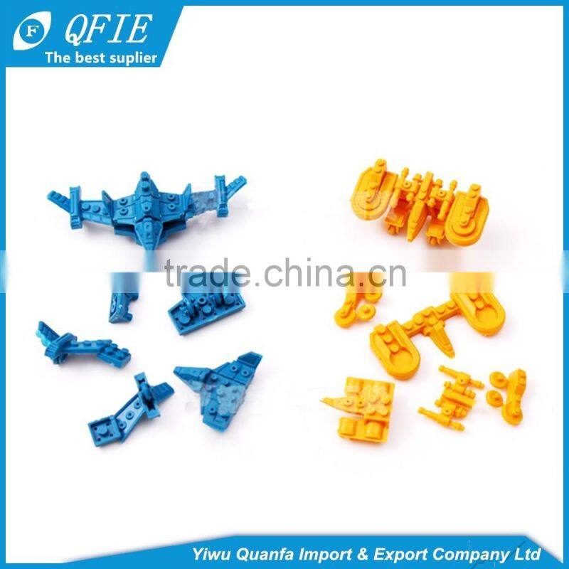 Wholesale small plastic transportation assembling baby educational toy for vending machine