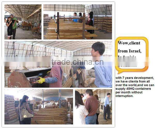 Natural wooden garden stakes for wholesale