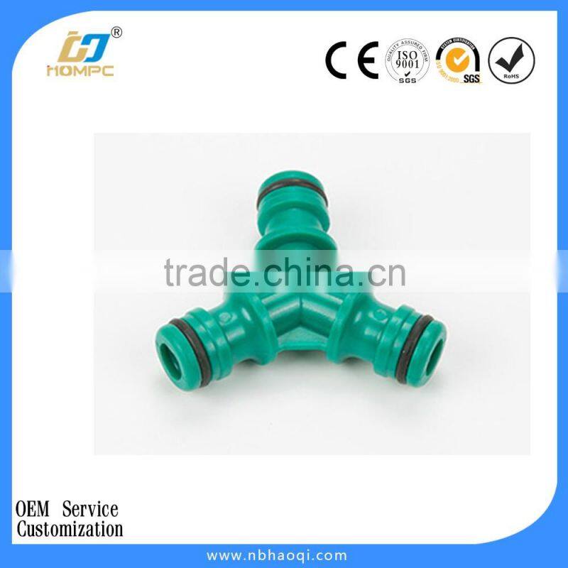 Solid quick water hose connector