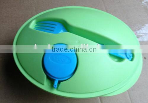 promotional salad bowl with fork