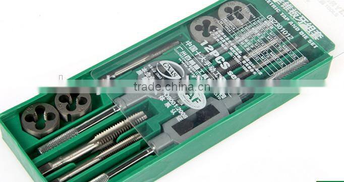 Berrylion High Speed Steel 12pcs Inner Screw Tap Set