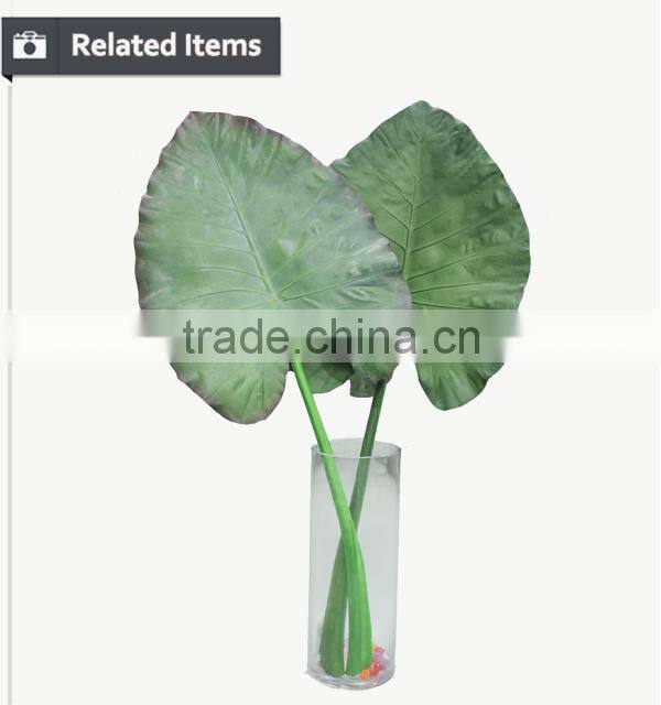 High quality artificial bonsai leaves leaves for decoration big autumn leaves