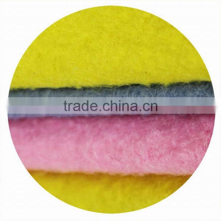 Super absorbent thick floor cleaning cloth supplies needle punch nonwoven floor cloth