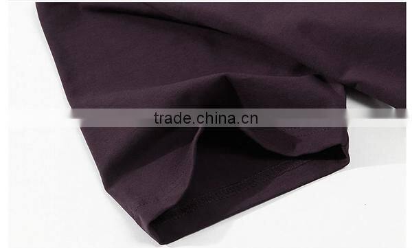 2016 100% cotton 1 dollar wholesale plain white t shirts