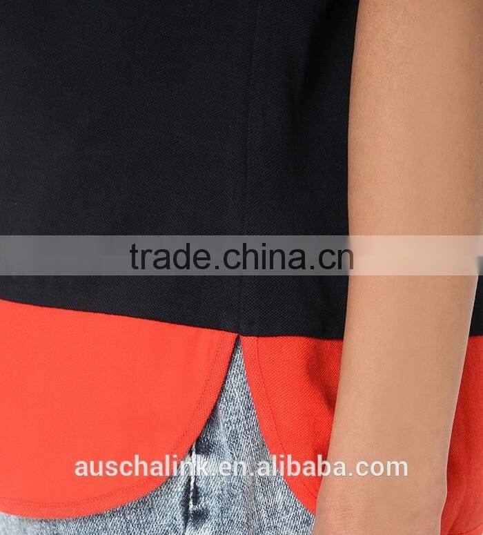 2016 new design women sport polo shirt customized factory price
