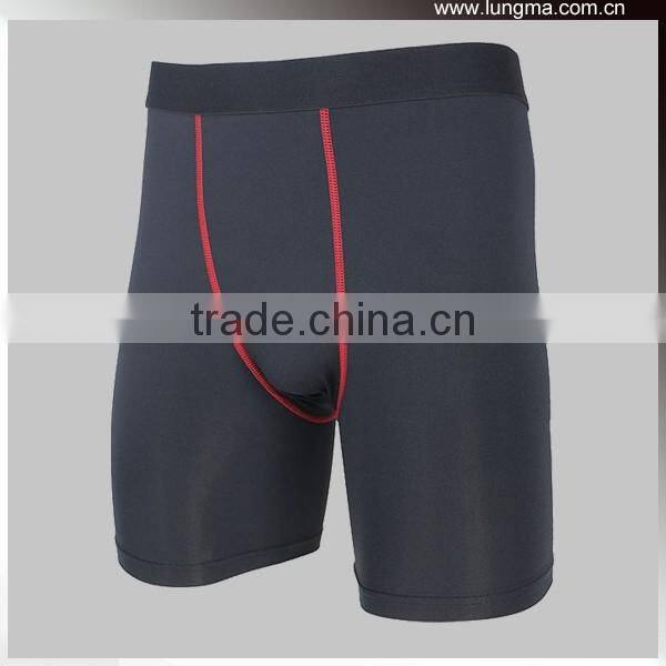 4 needle 6 thread Sewing Compression Sports Shorts