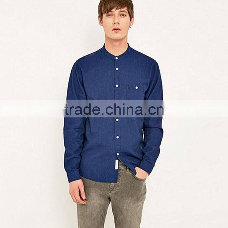 Wholesale casual style mens shirts with high quality new model shirts for men 2014