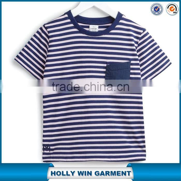 Children Clothing Manufacturers China Wholesale kids striepd led sound activated t-shirts