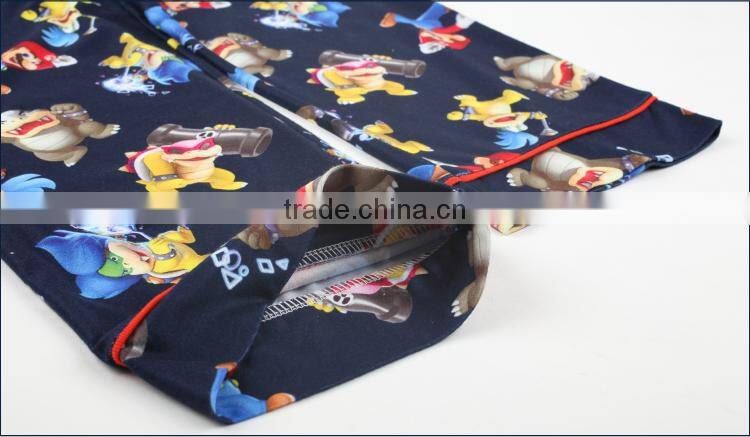 coat style pajamas printing pajamas license pajamas